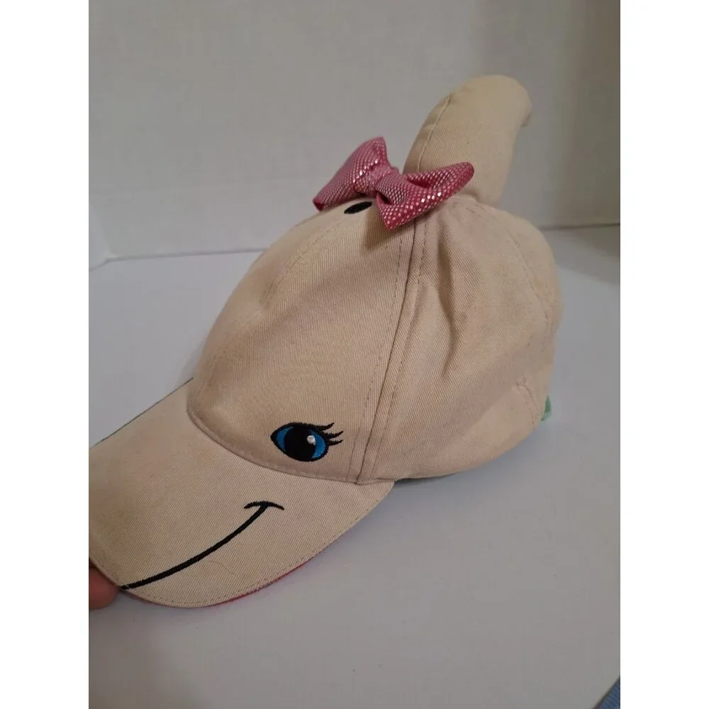 Seaworld Youth Hat‎ Dolphin with Pink Bow Girls Souvenir Collectible